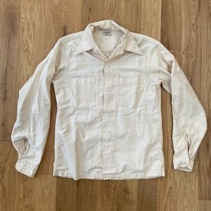 Antique 1930's Arrow Sanforized Spear Point Collar Cotton Men's Shirt